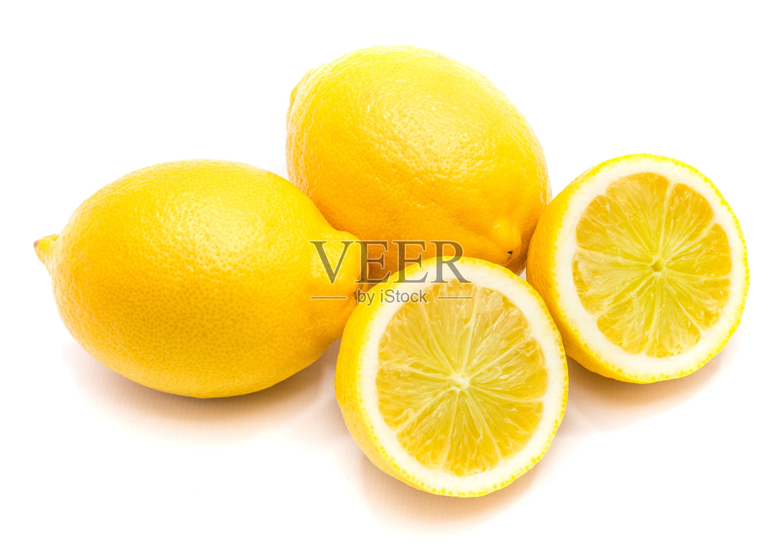 柠檬孤立照片摄影图片