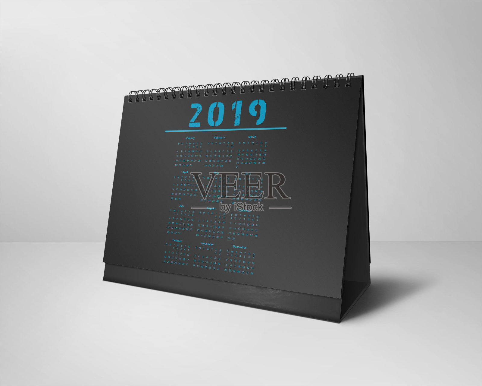 桌面日历设计2019所有月照片摄影图片