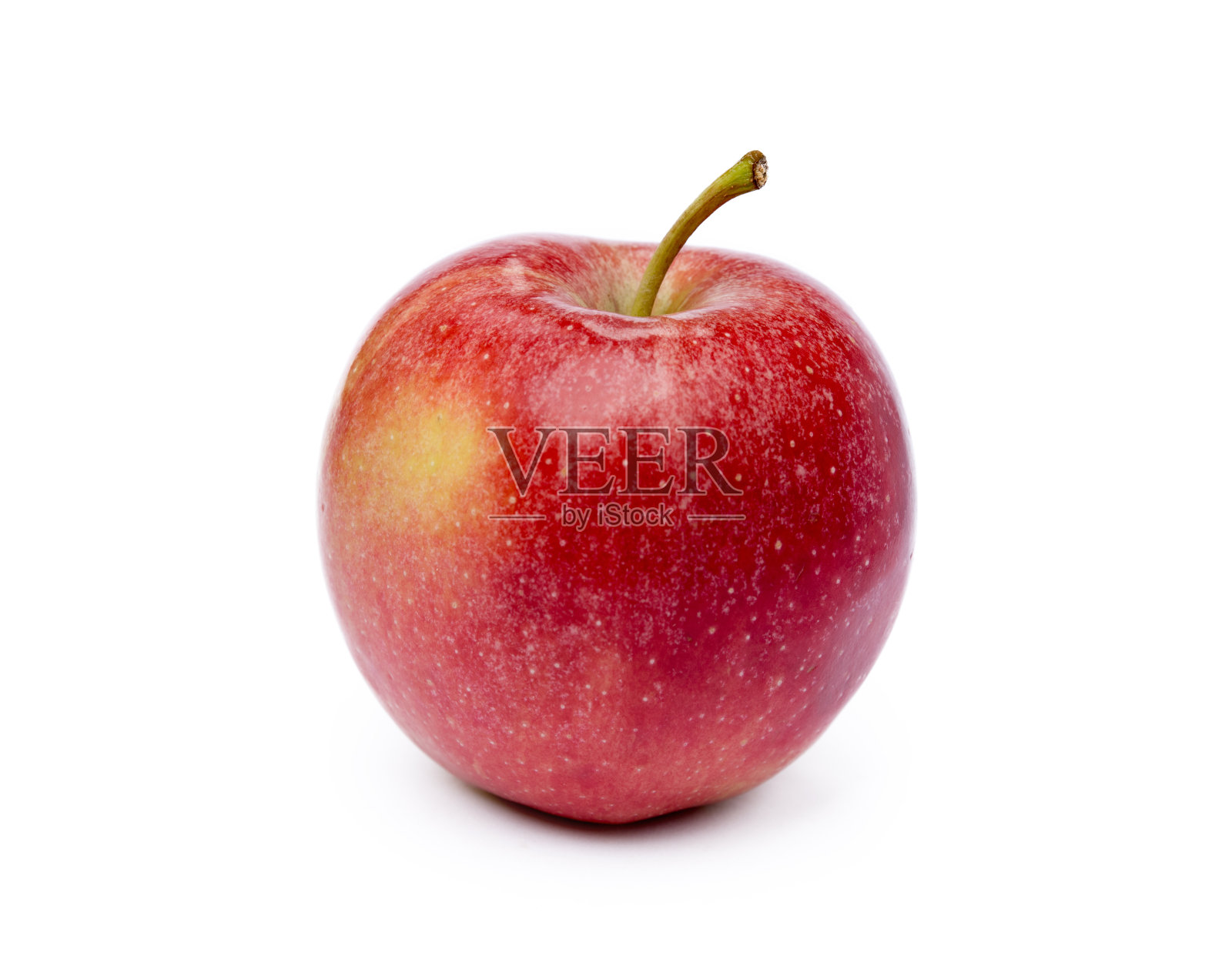 新鲜健康的苹果孤立在白色的背景照片摄影图片