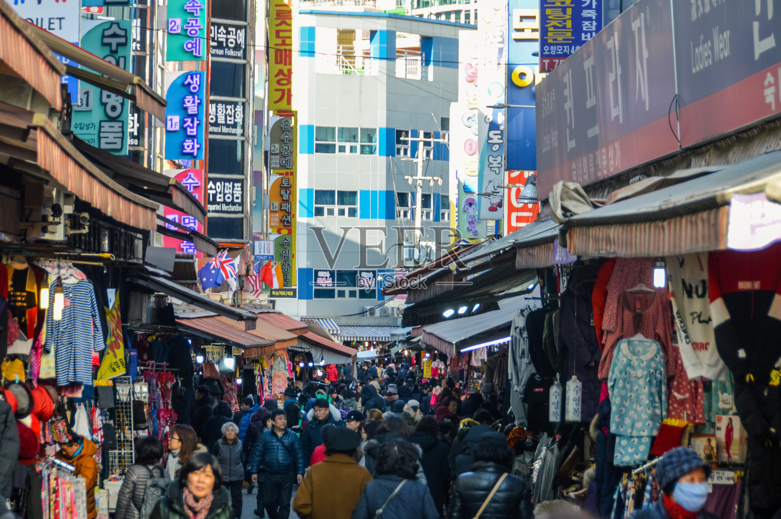 韩国首尔南大门市场照片摄影图片