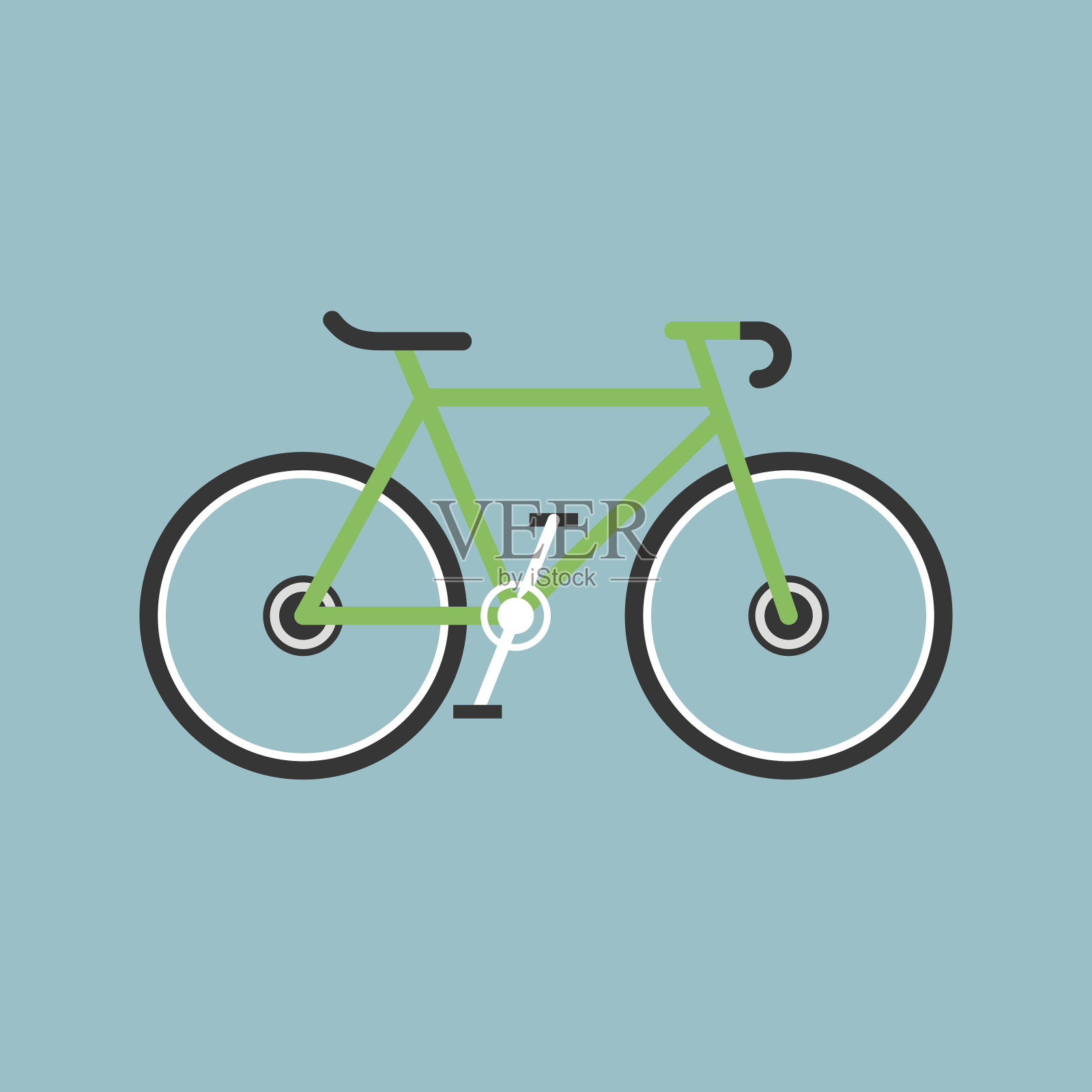 自行车插图插画图片素材