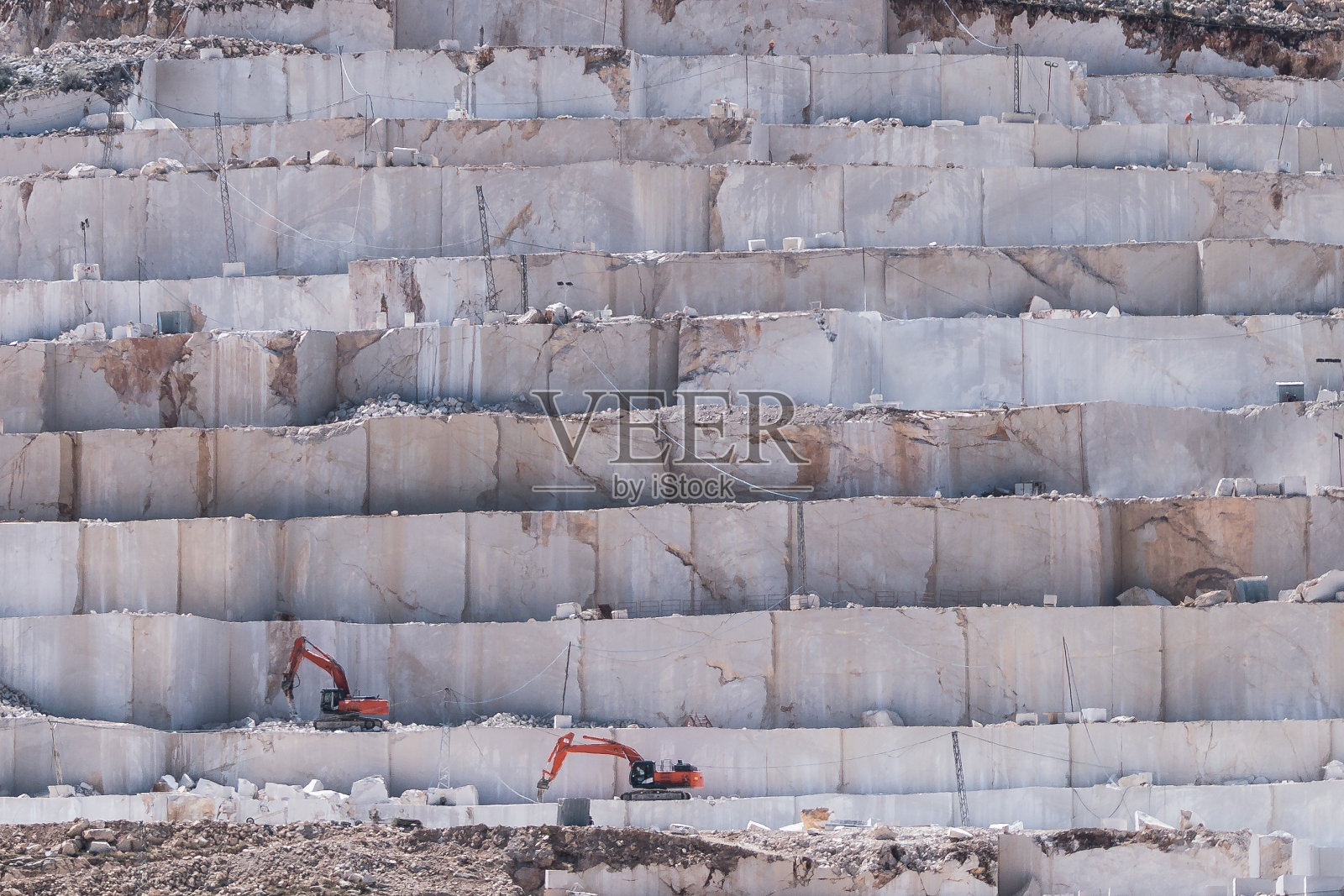 大理石采石场照片摄影图片
