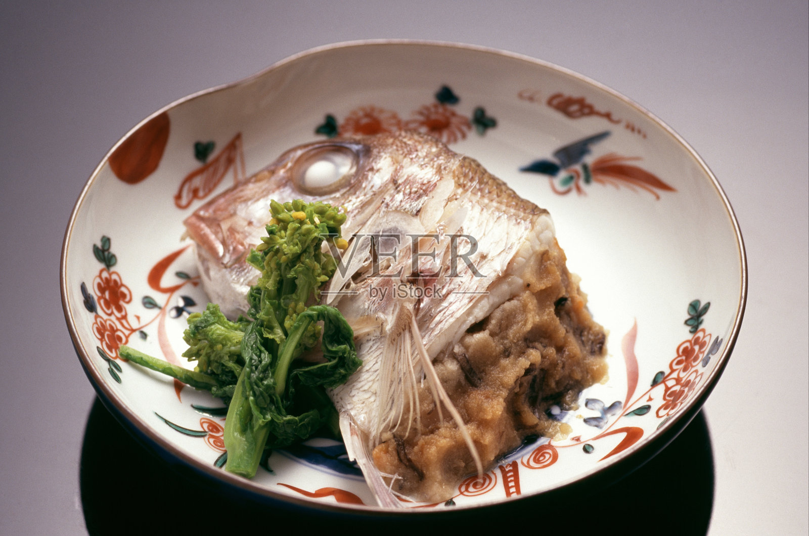 唐代蒸红鲷鱼照片摄影图片