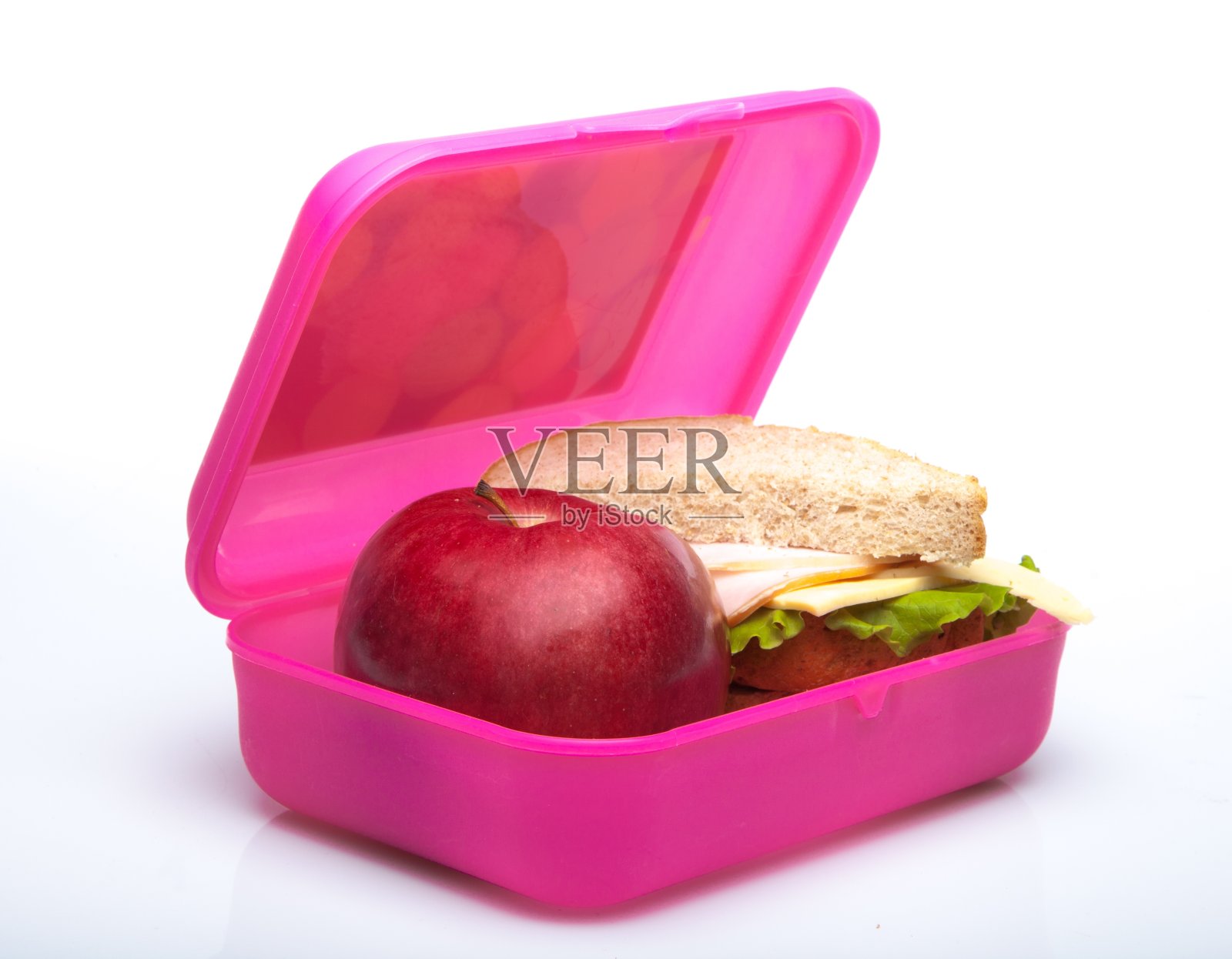 午餐盒。照片摄影图片