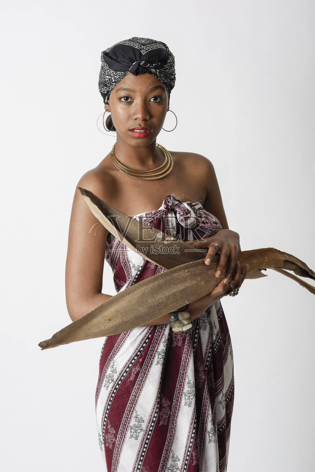 非洲女性Mode时尚美的概念照片摄影图片