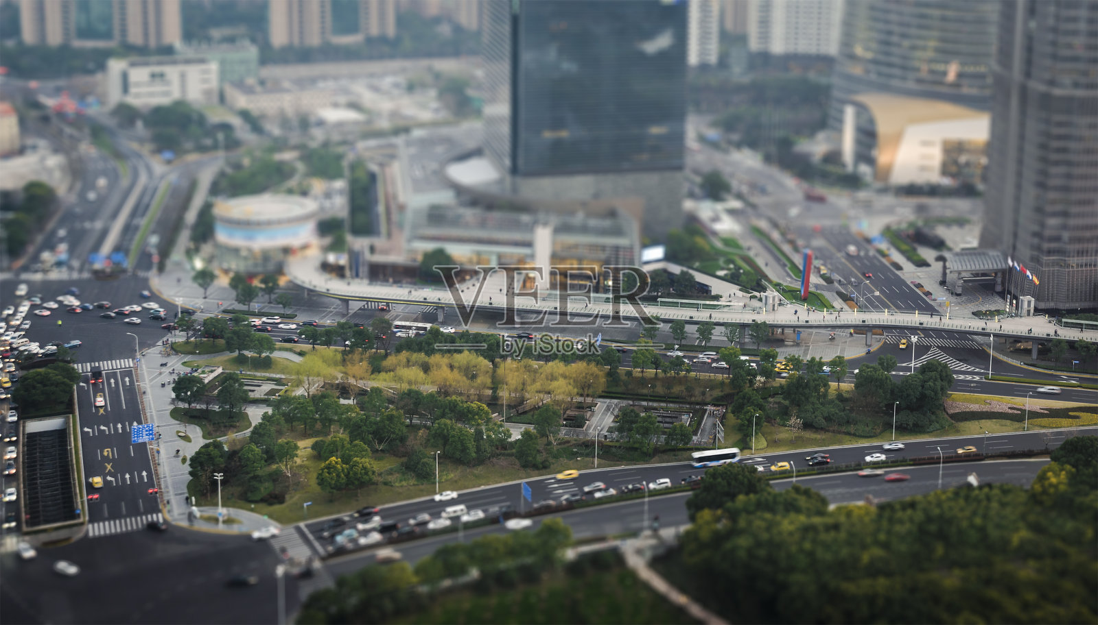 上海陆家嘴金融中心Cityview照片摄影图片