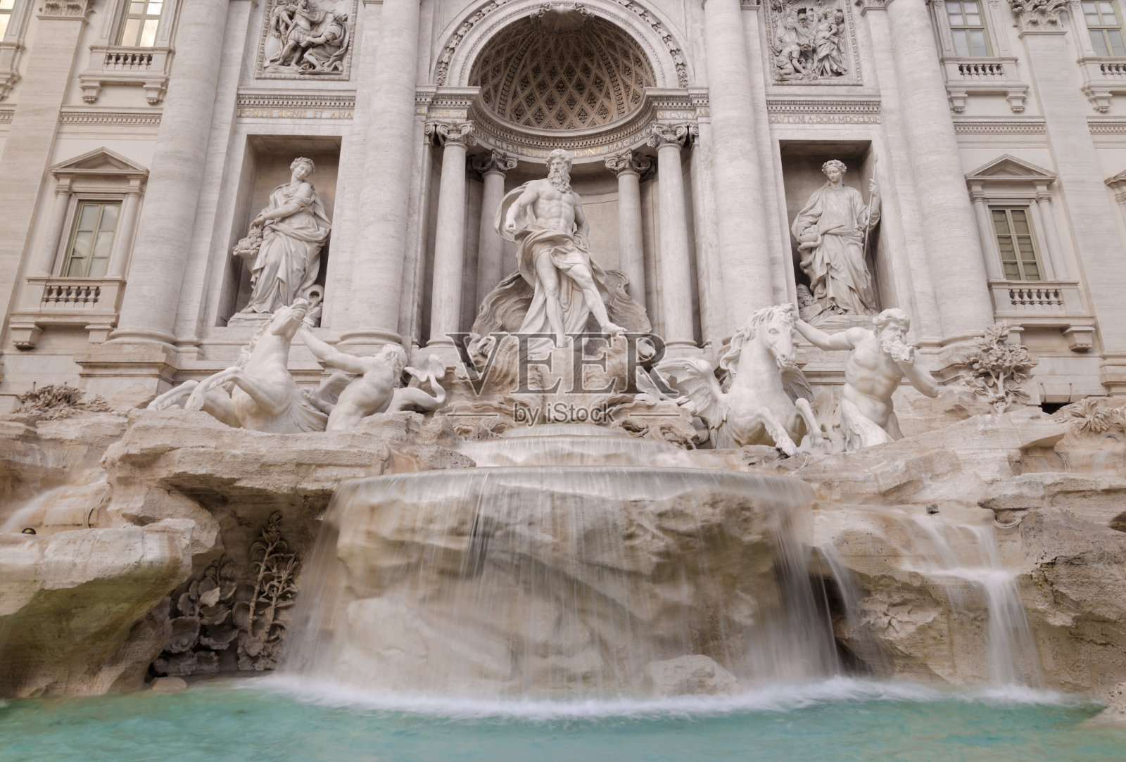 罗马的特莱维喷泉照片摄影图片