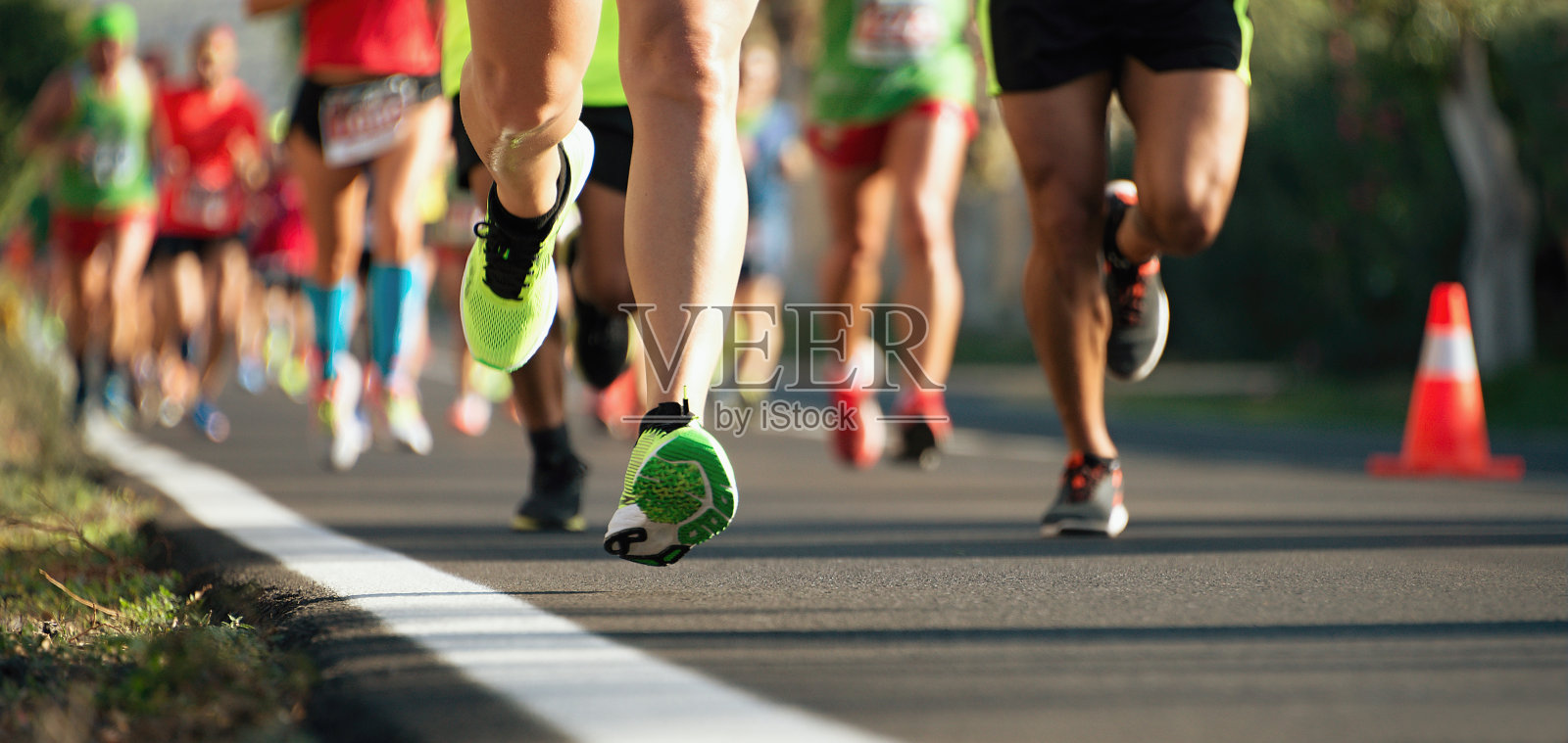 马拉松赛跑照片摄影图片
