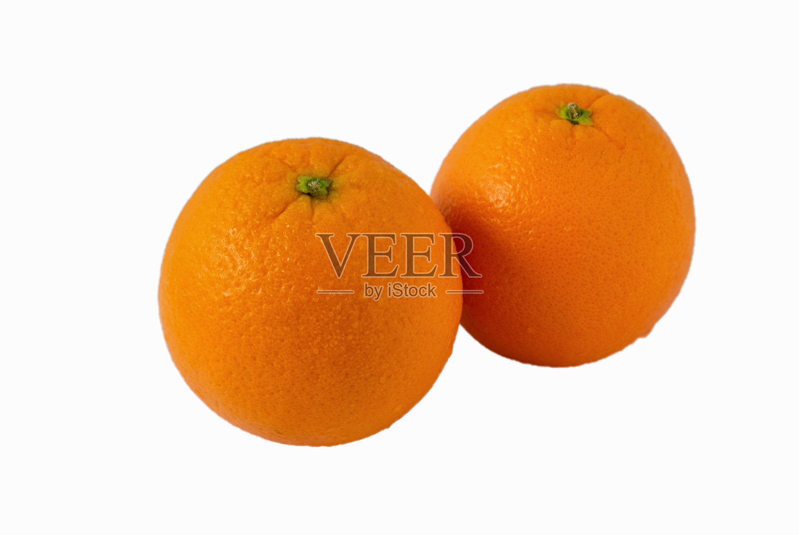 鲜橙，白色背景上分离出小滴。照片摄影图片