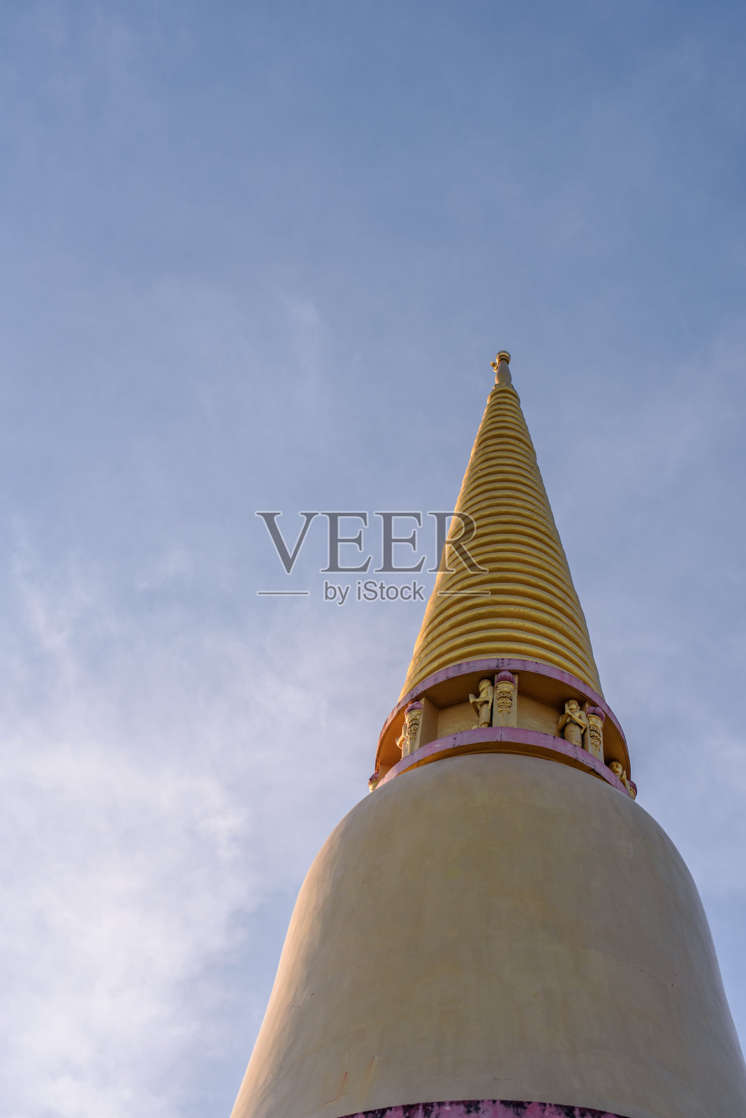 泰国洪哈利布寺的金塔照片摄影图片