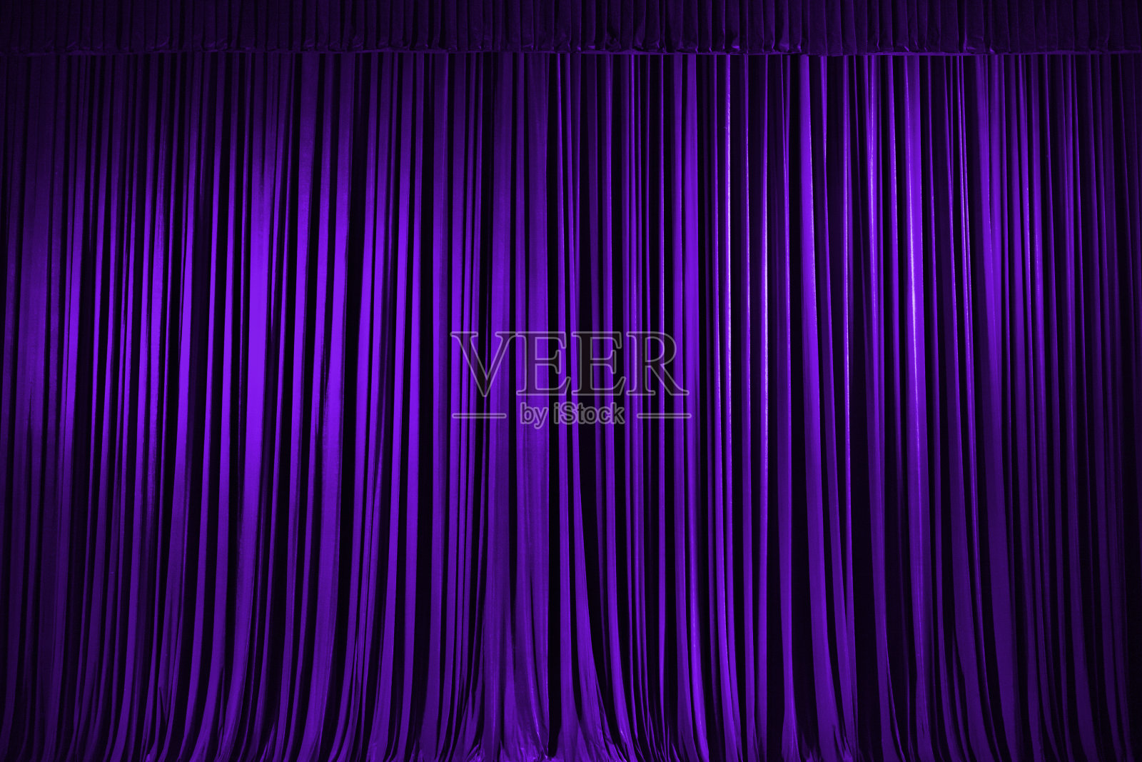 紫色舞台窗帘纹理背景照片摄影图片