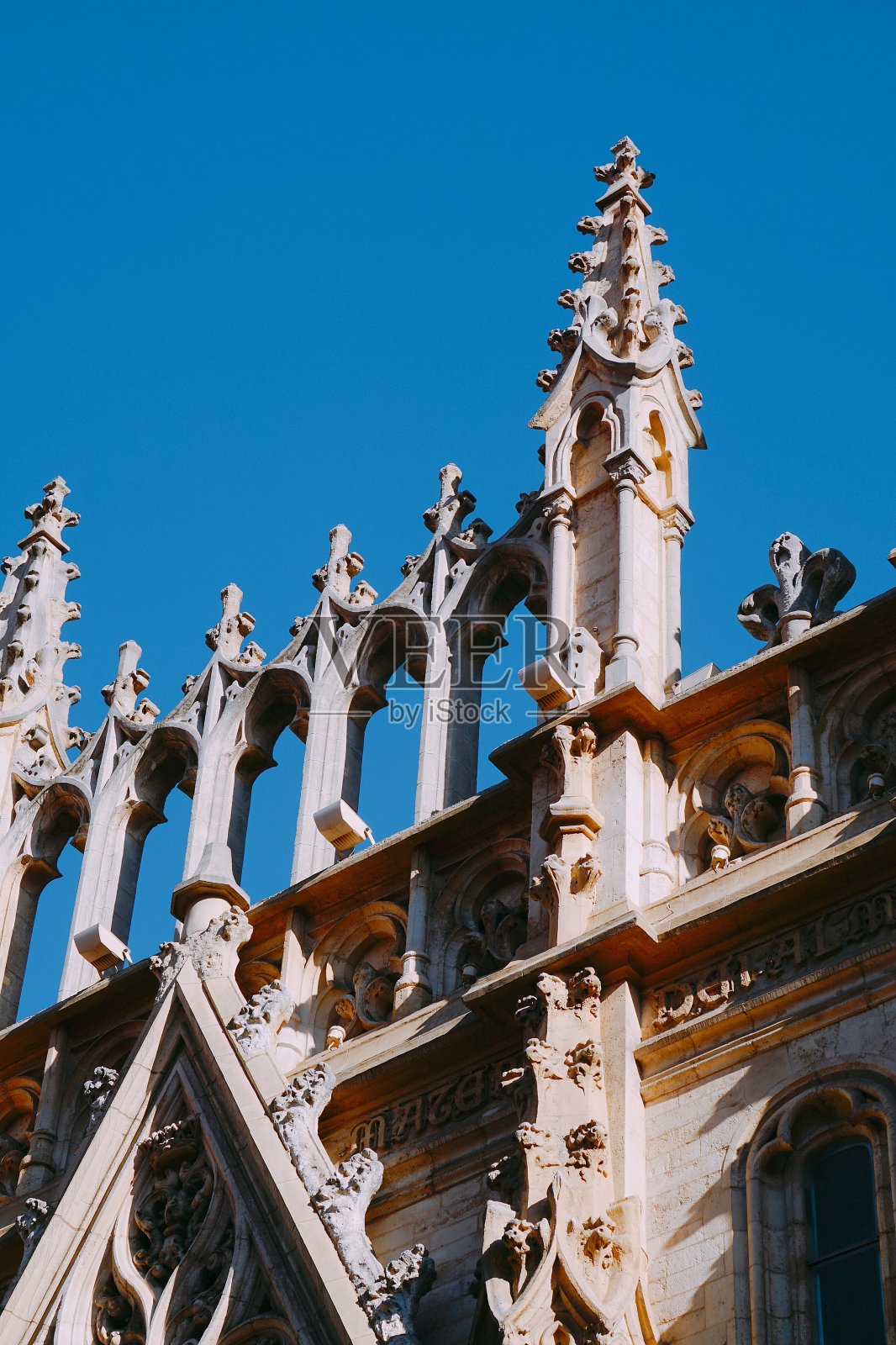 西班牙毕尔巴鄂的教堂建筑照片摄影图片