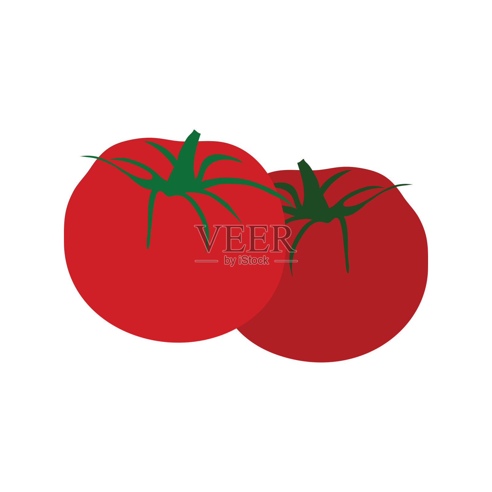 西红柿图标设计元素图片