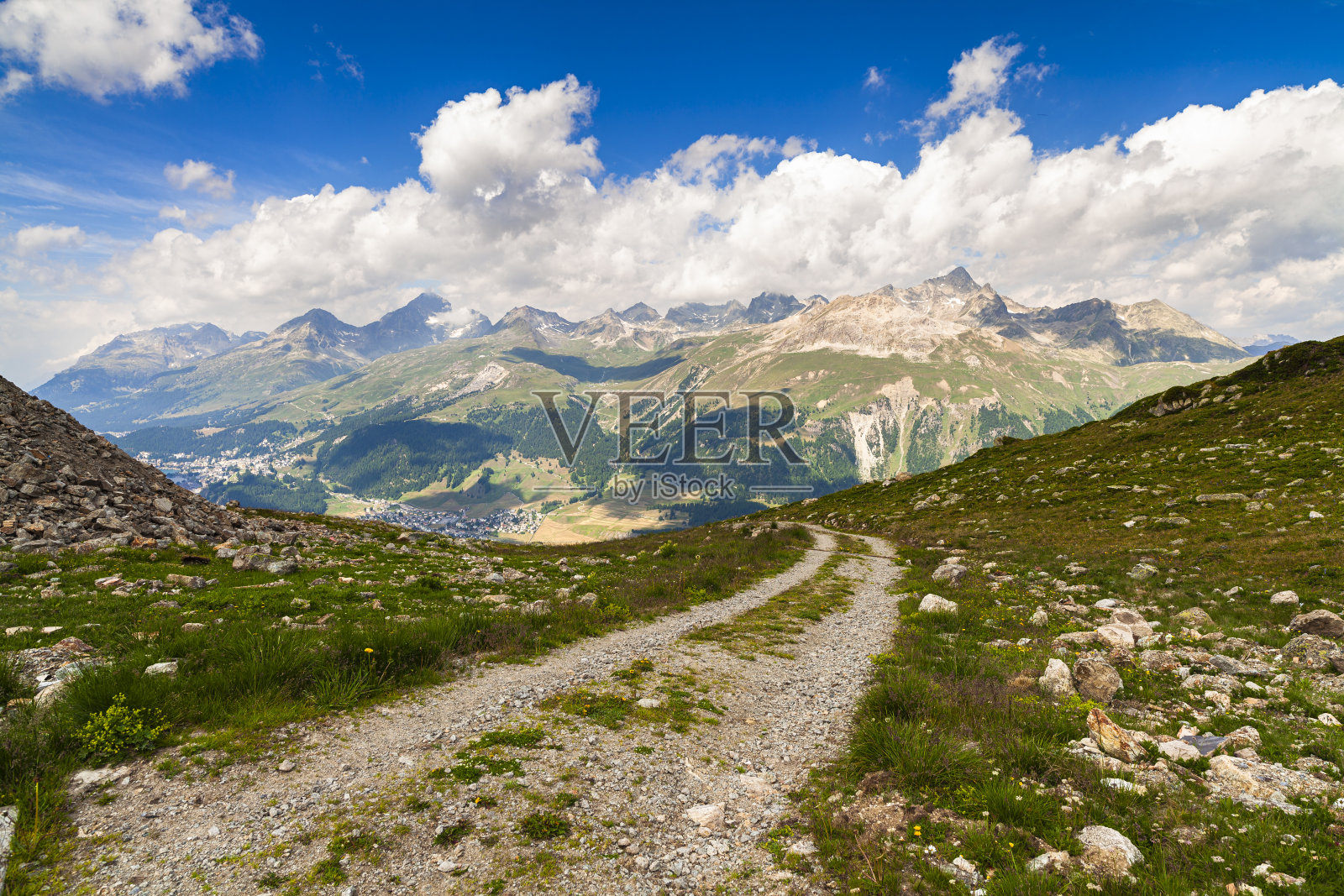 瑞士的山照片摄影图片