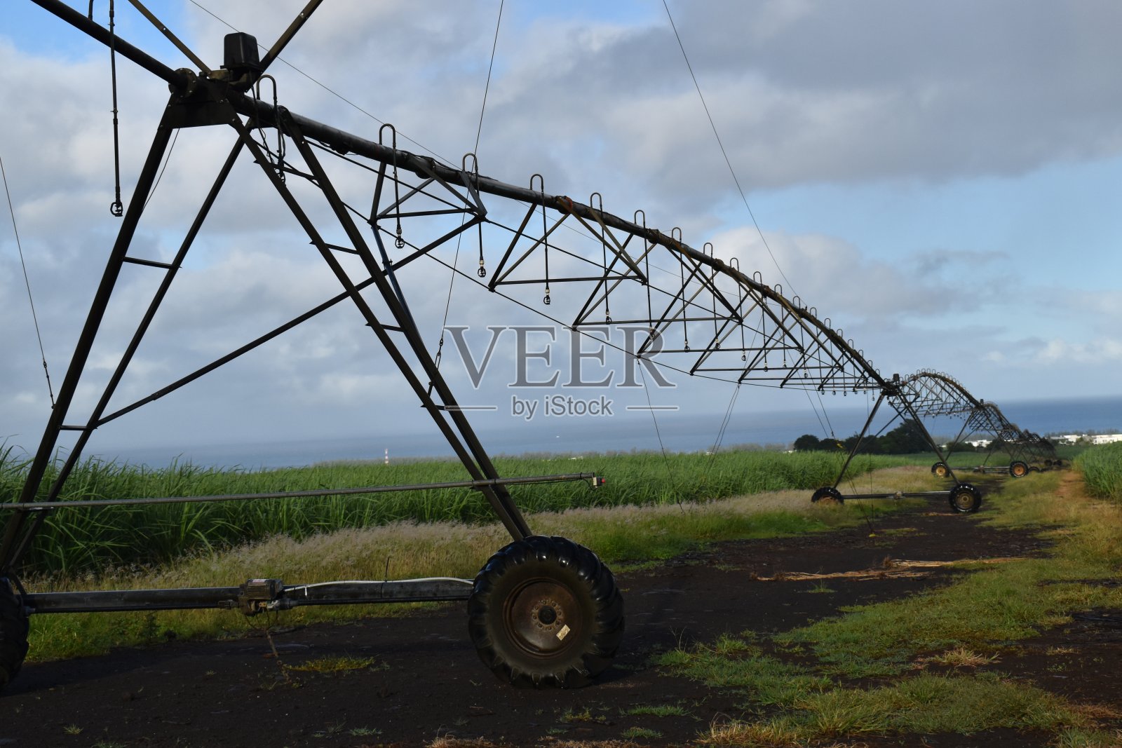 大田灌溉设备图片。照片摄影图片