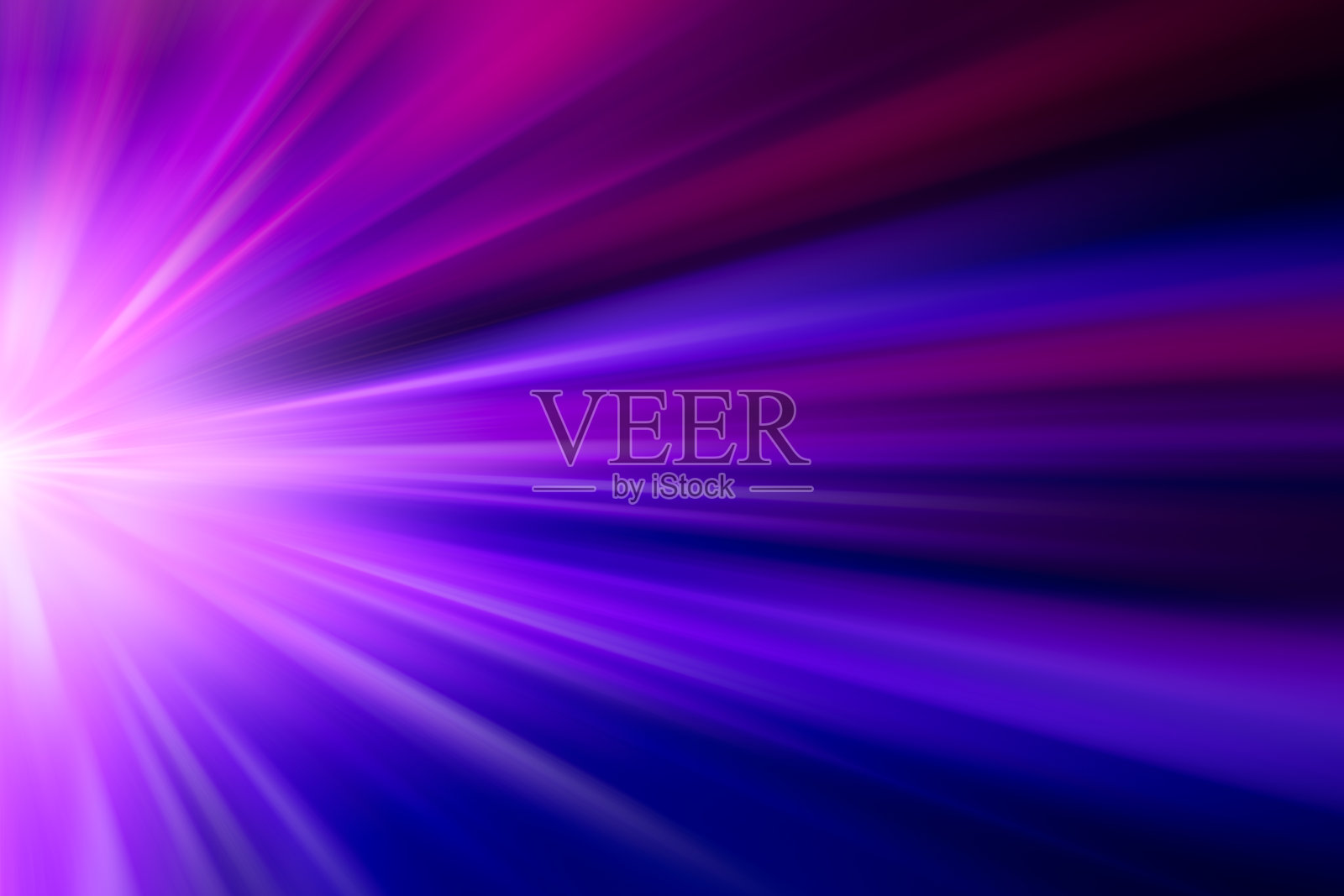 变焦移动快速效果的高速业务概念抽象为背景紫罗兰蓝色调照片摄影图片