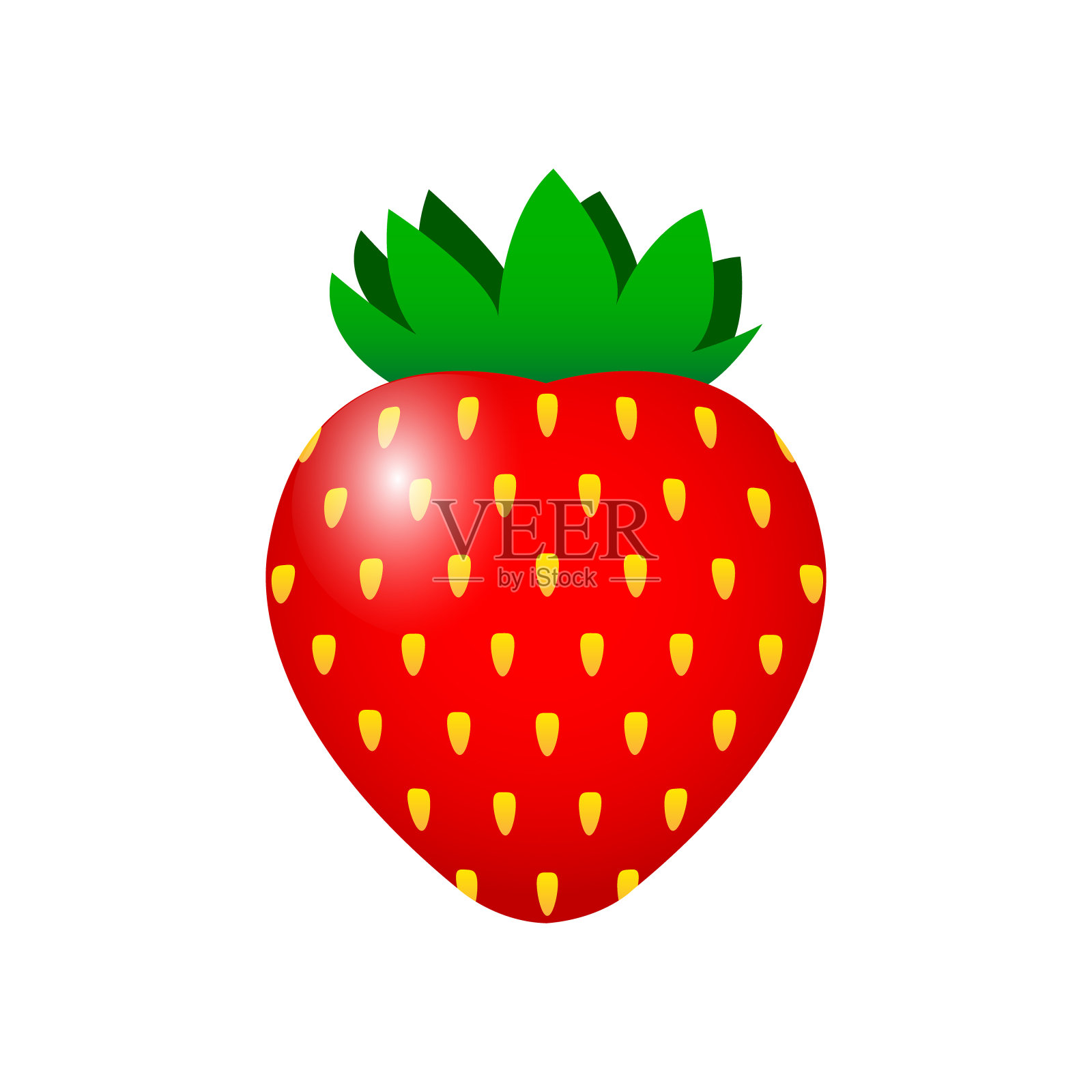 草莓矢量图插画图片素材