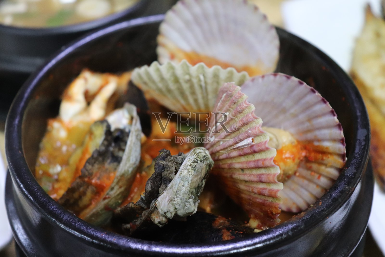 济州岛的传统美食照片摄影图片