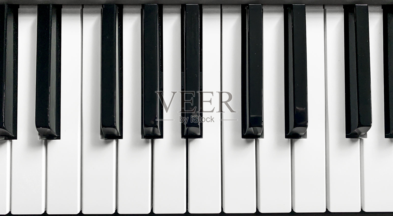 钢琴合成器琴键音乐背景照片摄影图片