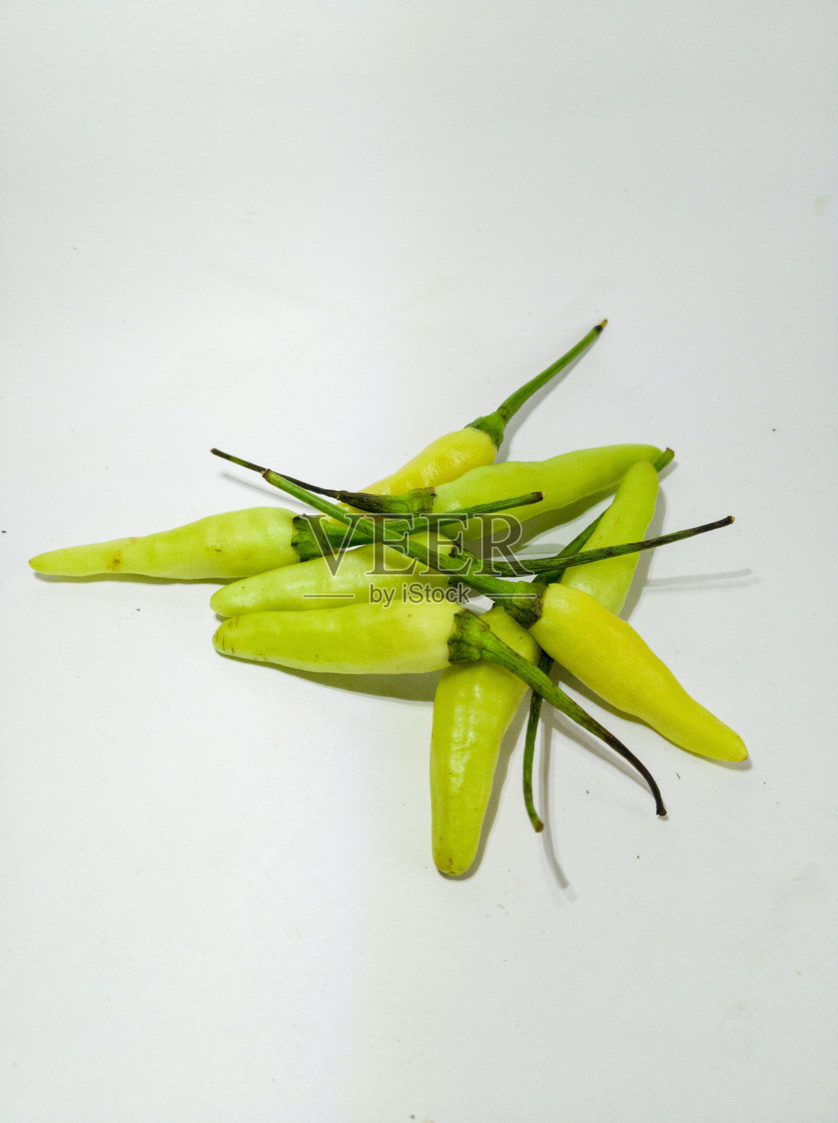 黄绿色的辣椒照片摄影图片