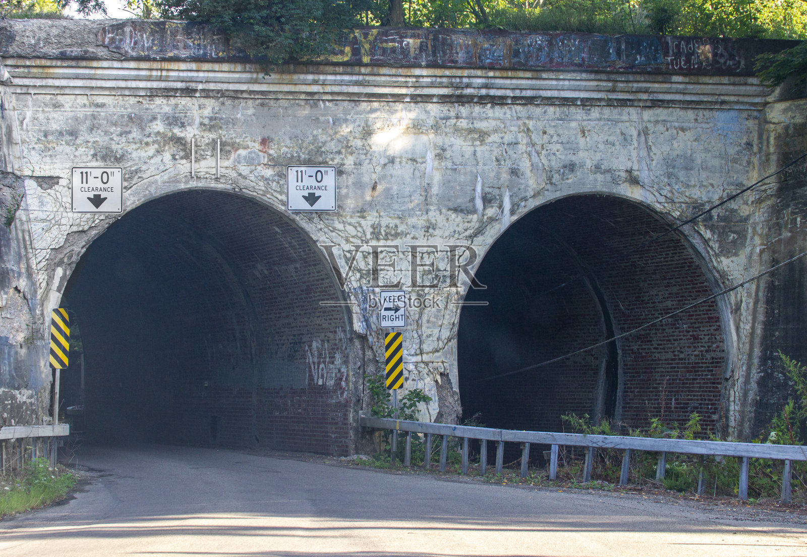 铁路桥下隧道照片摄影图片