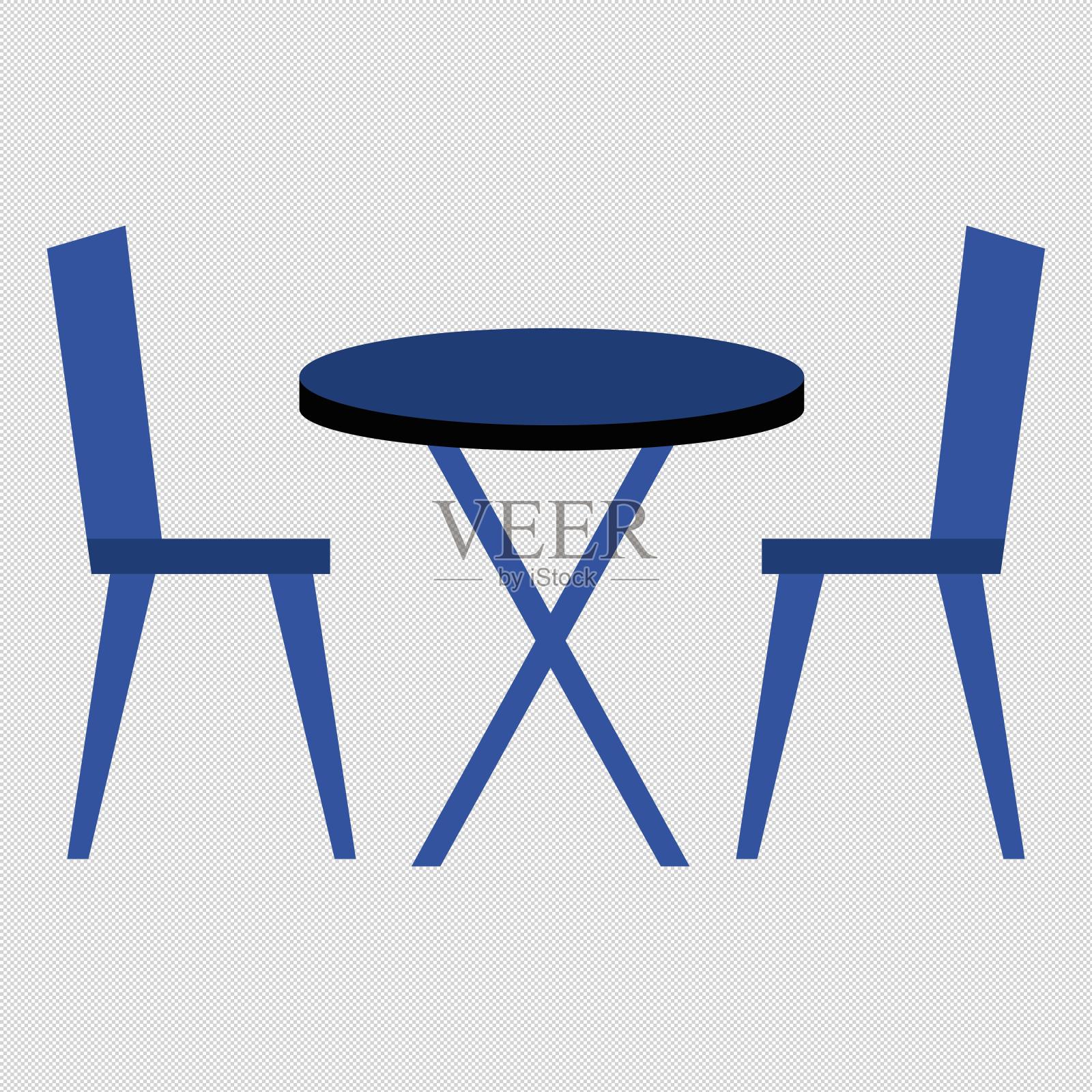 桌子餐桌餐椅家具设计元素图片