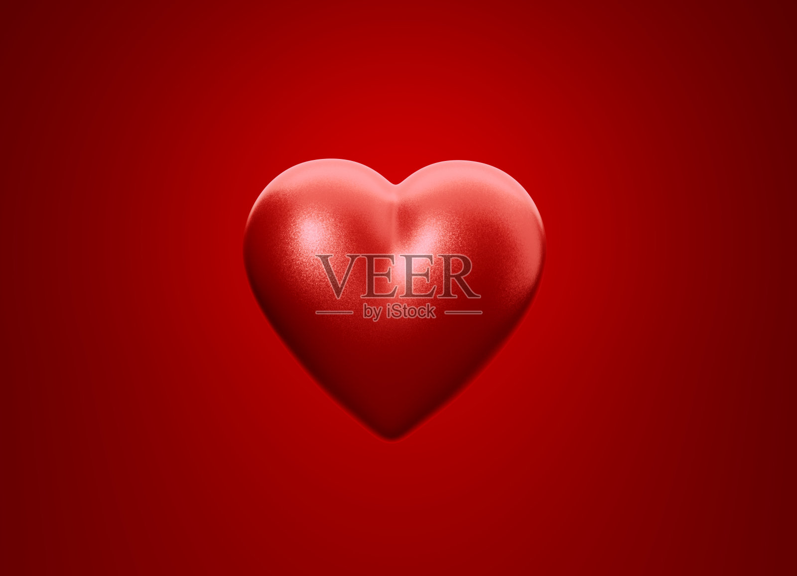 情人节的概念-红色背景上的红心形状照片摄影图片