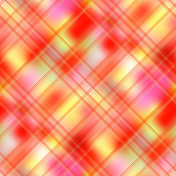 矢量无缝几何抽象图案在充满活力的红橙色织物设计颜色插画图片
