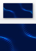 蓝色流线科技背景背景图片