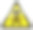 黄色三角形的骷髅危险标志素材图片