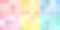 超级包72在1自然和超现实的蓝色，黄色，红色，橙色，绿松石和粉红色的花孤立在白色素材图片