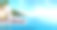 海滩休息室，日光浴甲板上的太阳休息室和豪华别墅的全景海景私人游泳池/3d渲染素材图片
