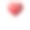 鲜红的心形，在充气气球的形状用胶带，丝带素材图片