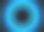 黑色背景上的蓝色霓虹发光圈。抽象的数字镜头光晕特效。素材图片