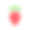 草莓水果符号向量图标。成熟的浆果插图。经营理念简单，平面象形上白底。素材图片