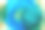 明亮的蓝色和赭色彩色水彩背景。手绘天蓝色和绿色笔触，斑点，波浪，图层梯度。素材图片