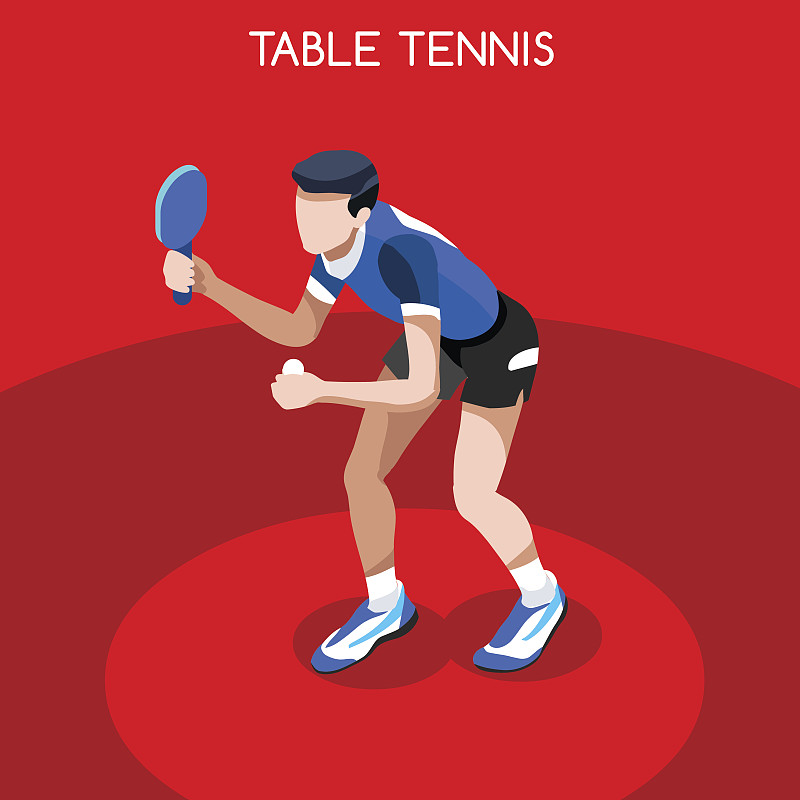 乒乓球等高线运动员竞技锦标赛国际比赛图片素材
