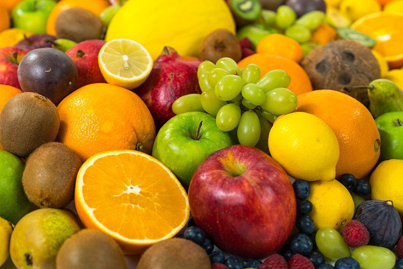 食物背景-健康水果图片素材